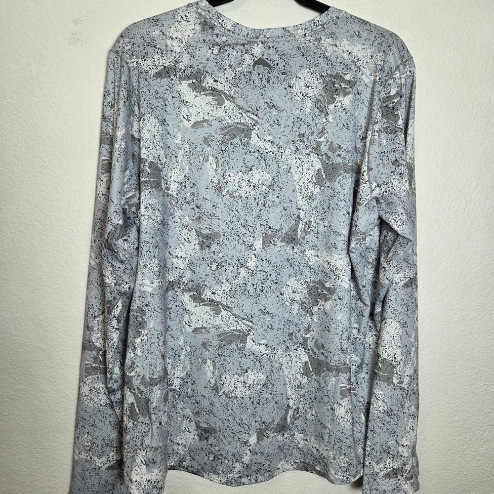 NWT Simms SolarFlex Crew Sun Protection Shirt Thumbholes Fishing Womens XL - Picture 2 of 12